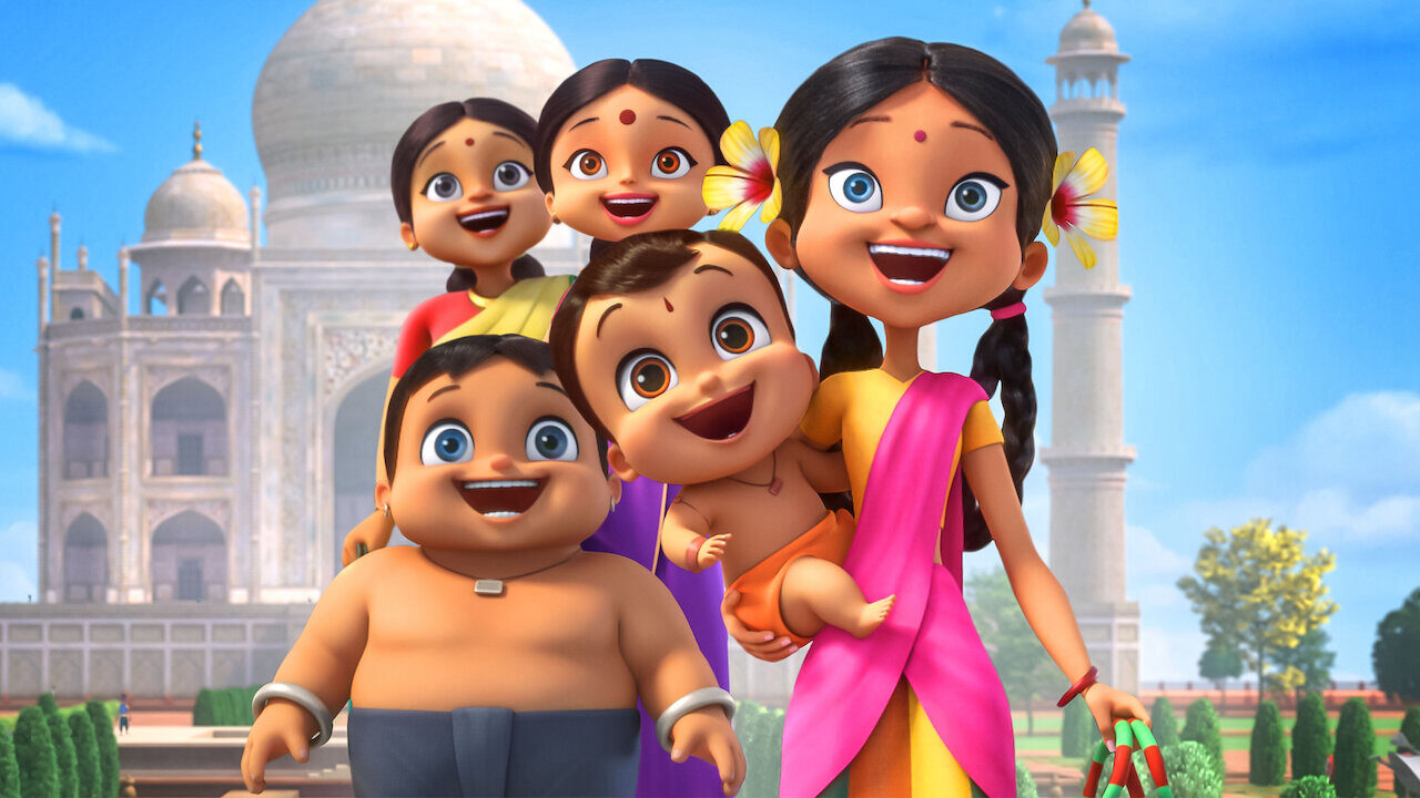 Poster of Nhóc Bheem quả cảm Em yêu Taj Mahal