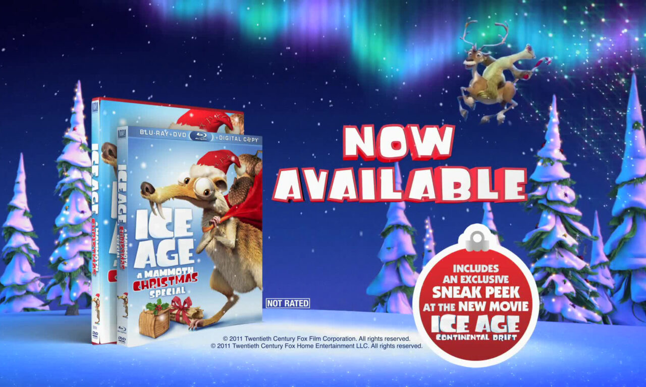 Poster of Ice Age A Mammoth Christmas