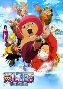 Poster of One Piece Movie 09 Episode of Chopper Plus Fuyu ni Saku Kiseki no Sakura