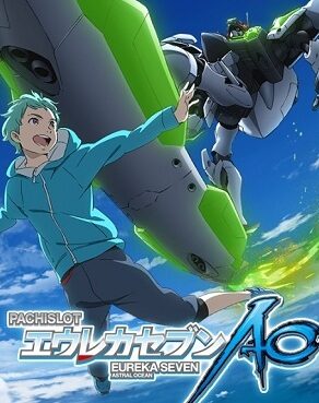 Poster of Eureka Seven AO One More Time Lord Dont Slow Me Down