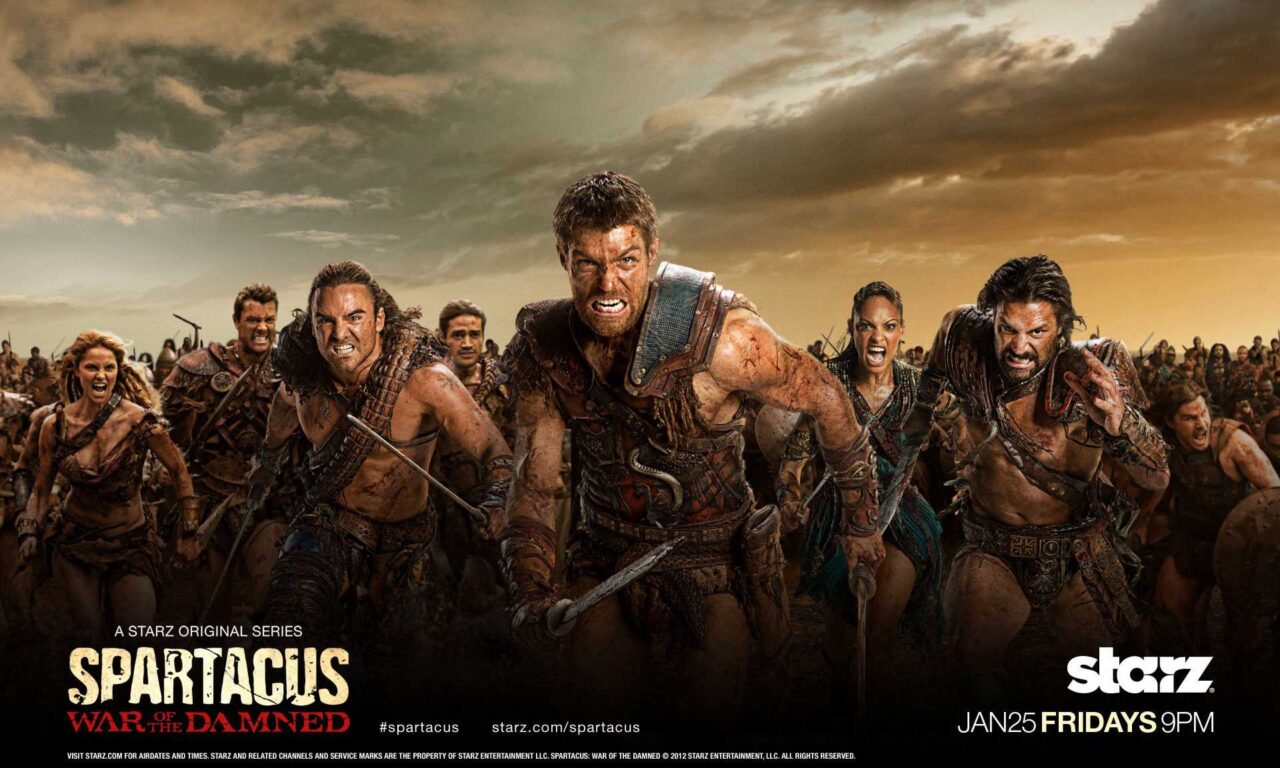 Poster of Spartacus Máu và cát ( 3)