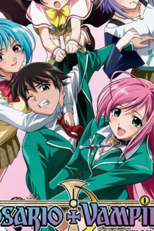 Xem phim Thánh giá Ma cà rồng ( 1)  - Rosario Vampire (Season 1) (2008)