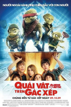 Xem phim Quái Vật Trên Gác Xếp  - Aliens in the Attic (2009)