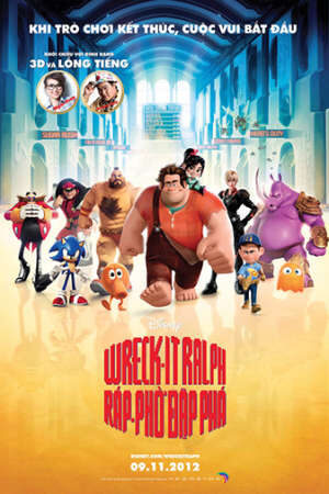 Xem phim Ráp phờ đập phá  - Wreck It Ralph (2012)