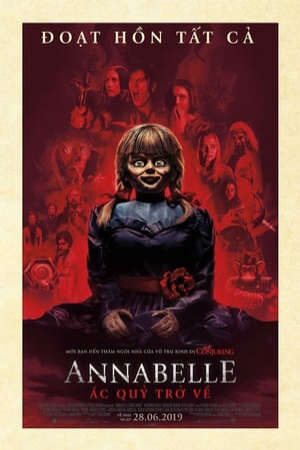 Xem phim Búp Bê Ma Ám 3 Ác Quỷ Trở Về  - Annabelle 3 Comes Home (2019)