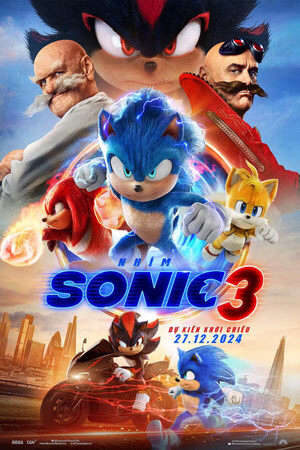 Xem phim Nhím Sonic 3  - Sonic the Hedgehog 3 (2024)